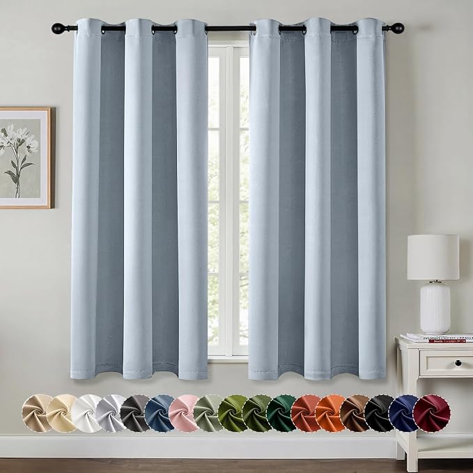 MIULEE Blackout Curtains for Bedroom Living Room 2 Panels, Thermal Insulated by MIULEE