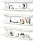 upsimples Floating Shelves for Wall, 35.5 Inch Shelves for Decor Storage Set of by upsimples