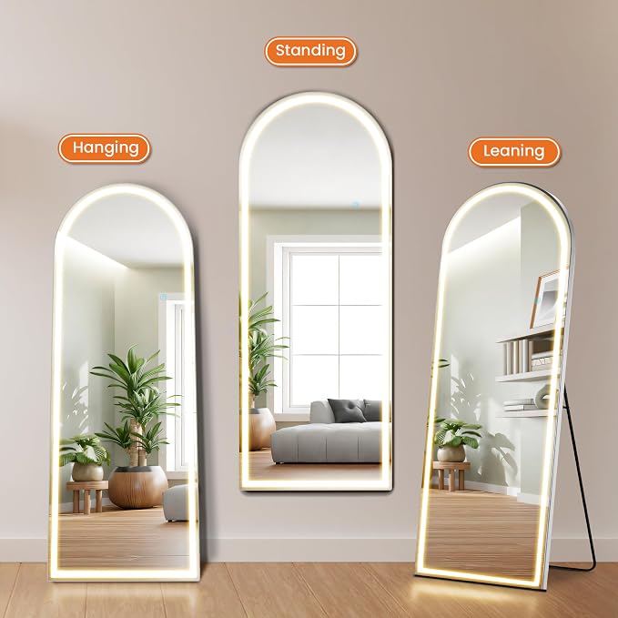 Sweetcrispy Arched Full Length Mirror - Image 4