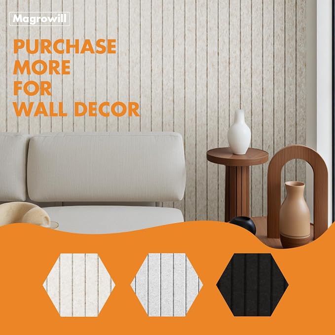 Cork Board Tiles for Wall with Push Pins, Removable 36" x 24" Slat Bulletin - Image 5
