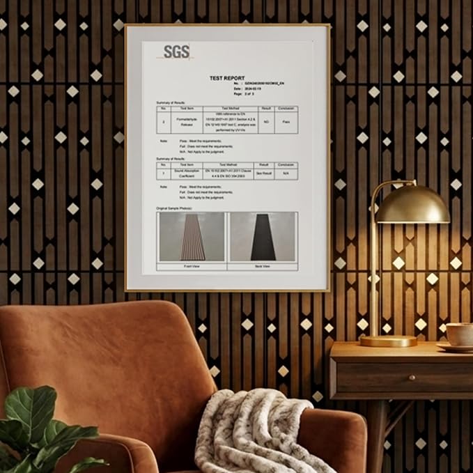PVC Acoustic Wall Panels, Geometric Sound-Reducing Panels - Image 5