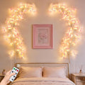 Cherry Blossom Tree Branch Lights: Cherry Blossom Willow Vine Garland by SolarOutdoorLights