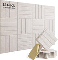 12 Pack Sound Proof Foam Panels by Soundsbay