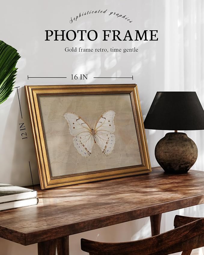 VIYYIEA Vintage Gold Framed Wall Art - Image 2