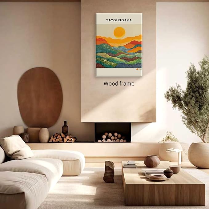 Yayoi Kusama1986 Wall Art Japanese Gallery Exhibition Wall Decor Yayoi Kusama - Image 3