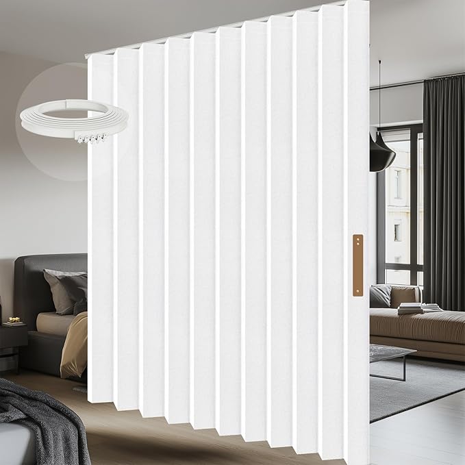 100% Blackout Room Divider Curtains Screen Partitions by AJAZZ
