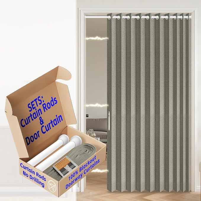 AJAZZ Blackout Accordion Door Interior by AJAZZ