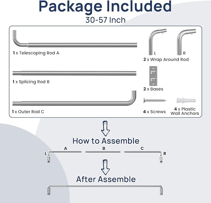 ENJOYBASICS Blackout Curtain rod - Image 8