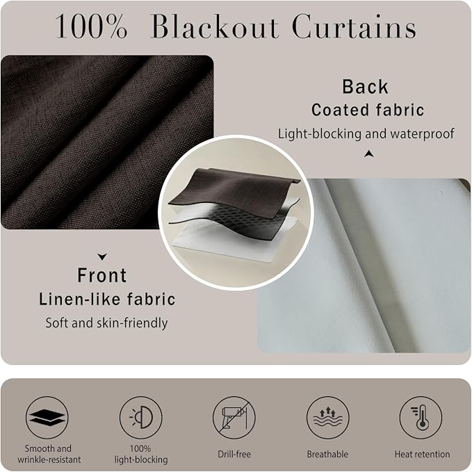 Magic Tape 100% Blackout Curtain - Image 4