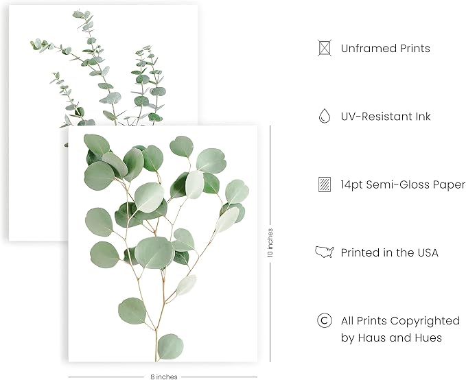 HAUS AND HUES Botanical Plant Wall Art Prints - Image 2