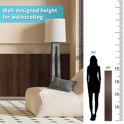 Art3d WPC Wainscoting Panels, Living Room - Image 6
