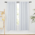 RYB HOME Living Room Window Curtains, Back Tab 2 Hanging Top, Thermal Insulated by RYBHOME