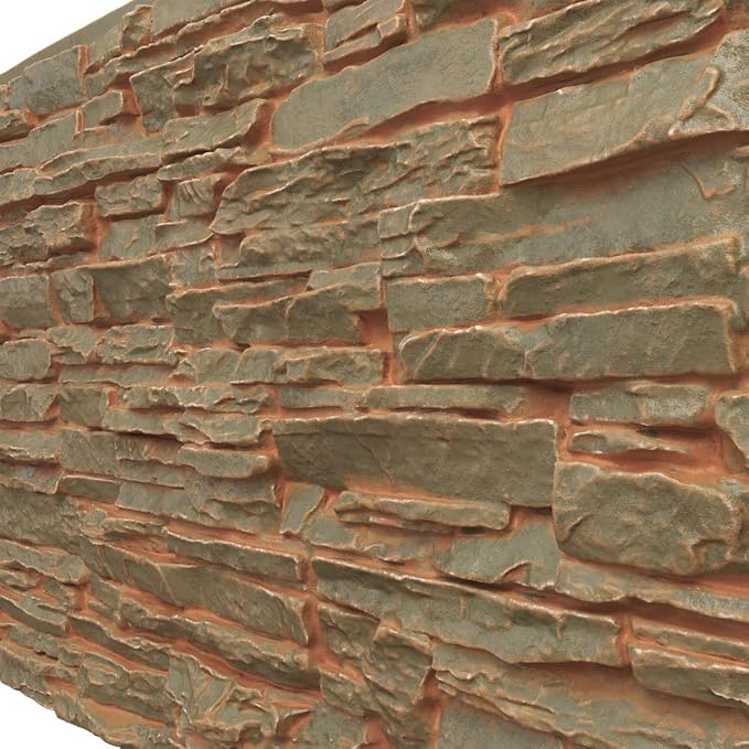 EverStone Canyon Ridge Faux Stone Panel, 45 3/4"W x 24 1/2"H x 1 1/4"D - Image 7