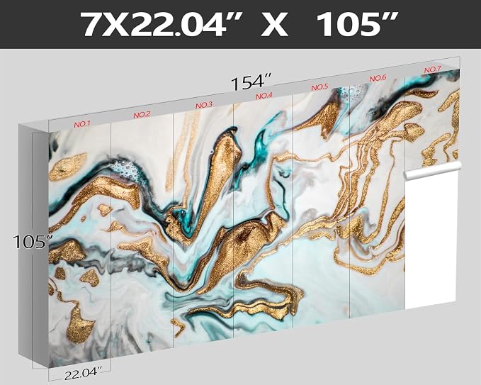XMPMBM-Gold Quicksilver Marble Fabric Wallpaper Abstraction Art Textured Living - Image 4