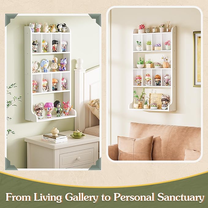 Keebofly Perfume Organizer Wall Mount & Large Cologne Display Case - Image 6