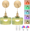 Shenmoyl Battery Operated Wall Sconce by Shenmoyl