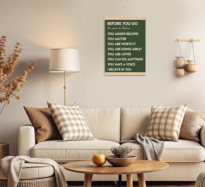 Mental Health Positive Inspirational Wall Art Decor, Therapist Office Signs - Image 3