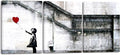 Wieco Art Banksy Grafitti Girl by WiecoArt