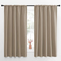 NICETOWN Blackout Curtains for Living Curtains, 52 by 63 Inch, Window Treatment by NICETOWN