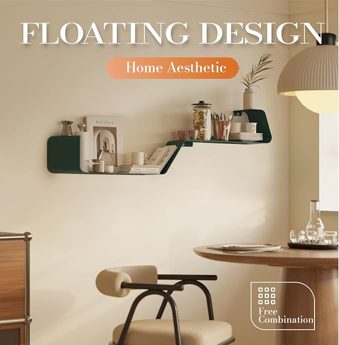 Floating Shelves, Wall Shelf, Book Shelf, Display Shelves - Image 5