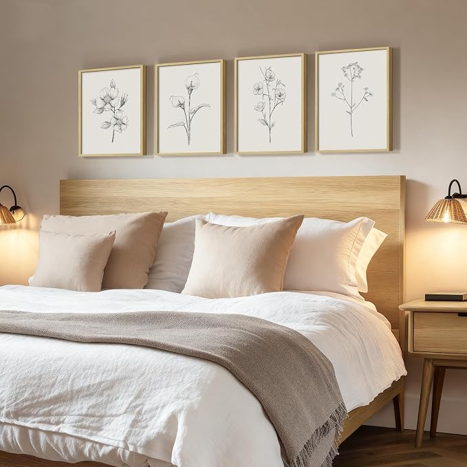 Framed Botanical Wall Art for Bathroom - Image 3