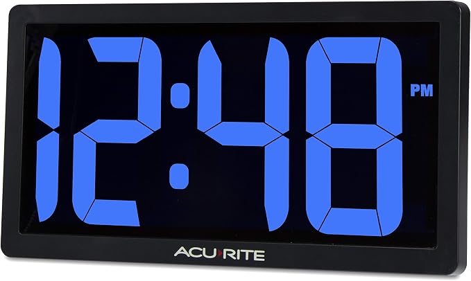 AcuRite 75111M 10-inch LED Digital Clock - Image 2