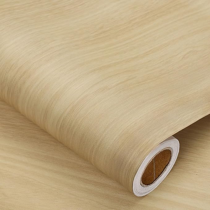 Heroad Peel and Stick Wallpaper Wood Contact Paper Wood Wallpaper Maple Wood by HeroadBrand