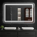 36"x55" LED Bathroom Mirror by WISSMILESHOME