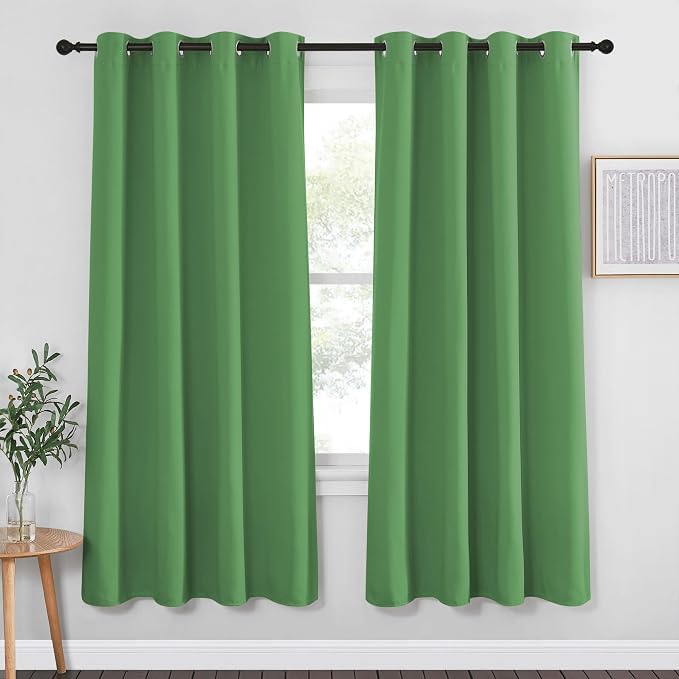 NICETOWN Blackout Curtain Drape 72 inch Long by NICETOWN