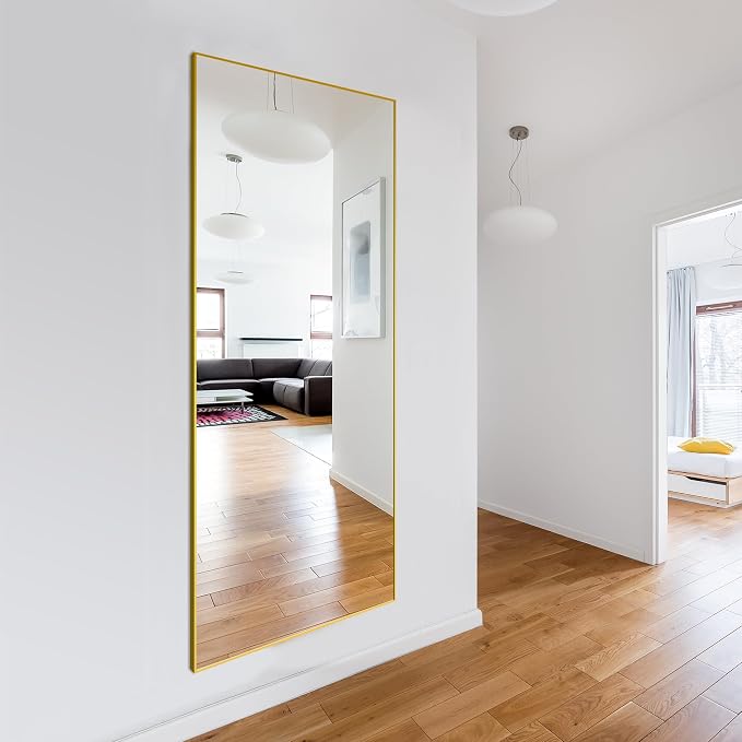 Delma Full Length Standing Mirror, Large Floor Mirror - Image 6