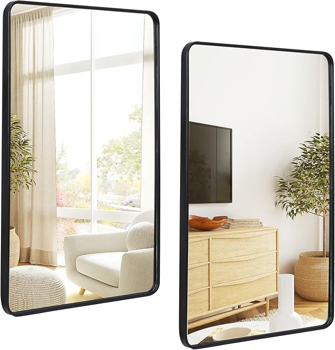 ZenStyle 2 Packs Wall Mount Mirror - Image 9