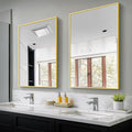 TRAHOME Bathroom Vanity Mirror for Wall, 2 Pack 36" x 24" Metal Framed by TRAHOME