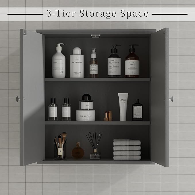 Shintenchi Bathroom Wall Medicine Cabinet - Image 7
