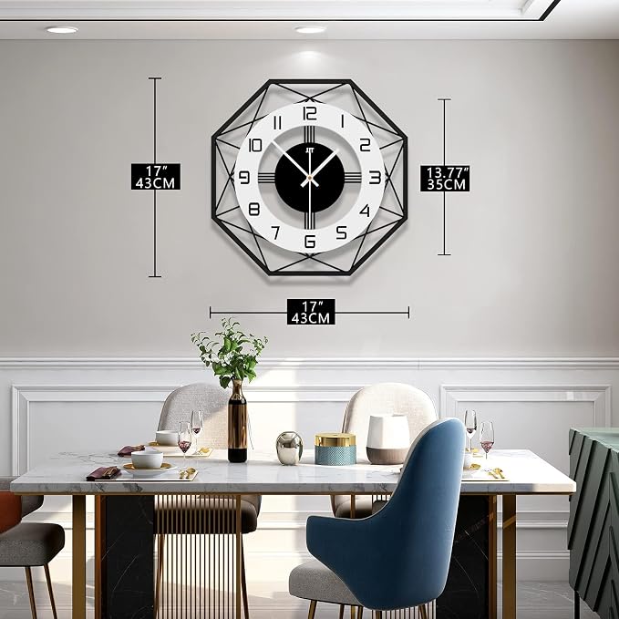 Large Wall Clocks for Living Room Decor Modern Silent Wall Clock for Home House - Image 3