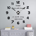 VANGOLD Big Wall Clock for Living Room by Vangold