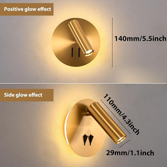 ZEROUNO Wall Mount Reading Light - Image 4