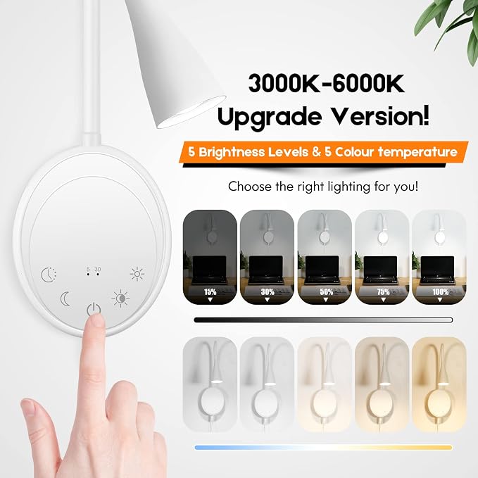 SANKEDOU LED Wall Mounted Reading Light, Book Light - Image 3