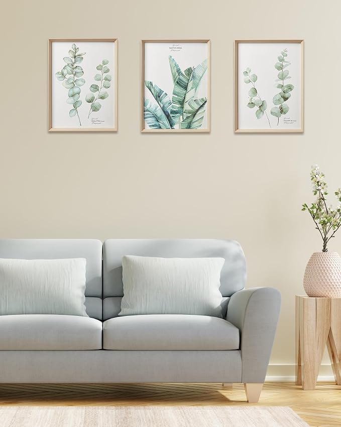 Framed Wall Art, Minimalist Botanical Canvas Wall Art - Image 4