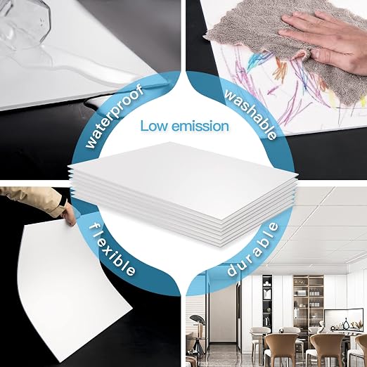 Art3d 10-Pack Smooth Drop Ceiling Tile 2ft x 4ft - Image 7