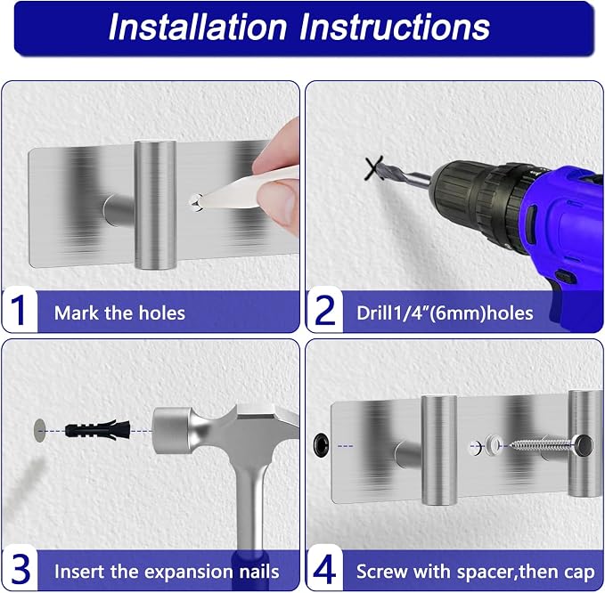 Bntuk Coat Rack Wall Mount - Image 5