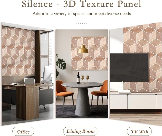 12Pack Acoustic Panels, Self-Adhesive Sound Proof Panels - Image 7