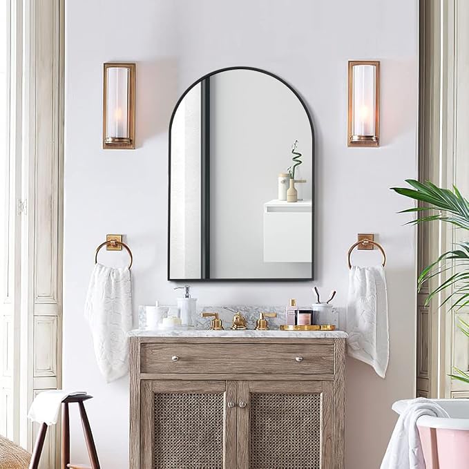 Arched Wall Mirror, Living Room, Hang Vertical or Horizontal - Image 5