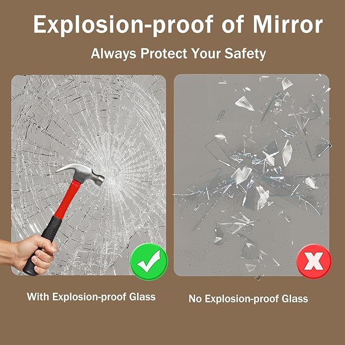 Modern Smart Anti-Fog Bathroom Mirror - Image 4