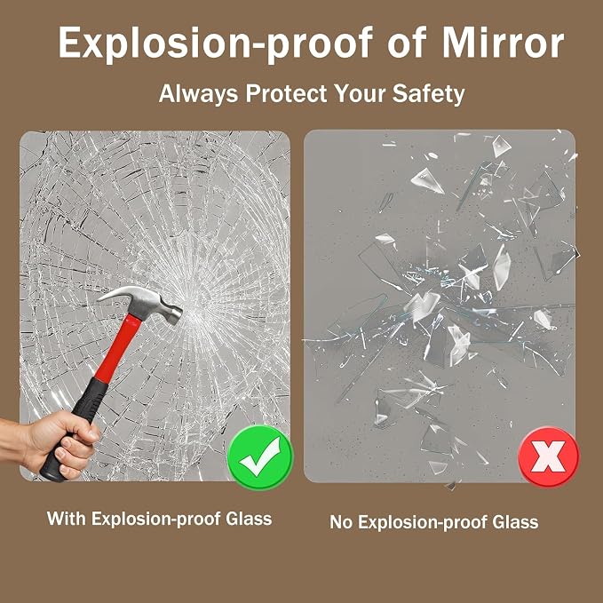 Modern Smart Anti-Fog Bathroom Mirror - Image 4