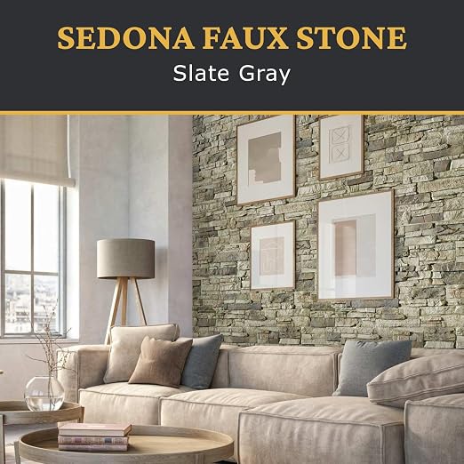 AZ Faux High-Density Polyurethane Faux Stone Interlocking Right Endcap - Image 2