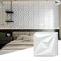 AMZDEPOT 50 Pack 3D Wall Panels by AMZDEPOT
