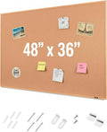 Mr. Pen- Cork Notice Board, 48 X 36 Inches, Cork Bulletin Board by MrPen