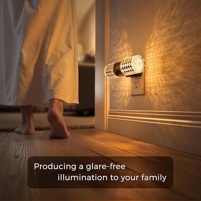 L LOHAS LED Night Light, Modern Night Lights Plug into Wall, 2 Pack - Image 8