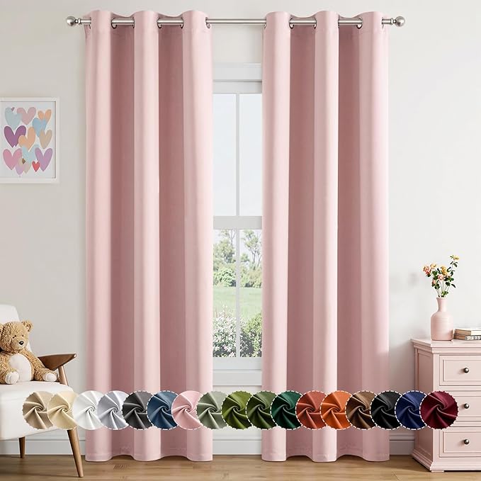 MIULEE Blackout Curtains for Bedroom Living Room 2 Panels, Thermal Insulated by MIULEE