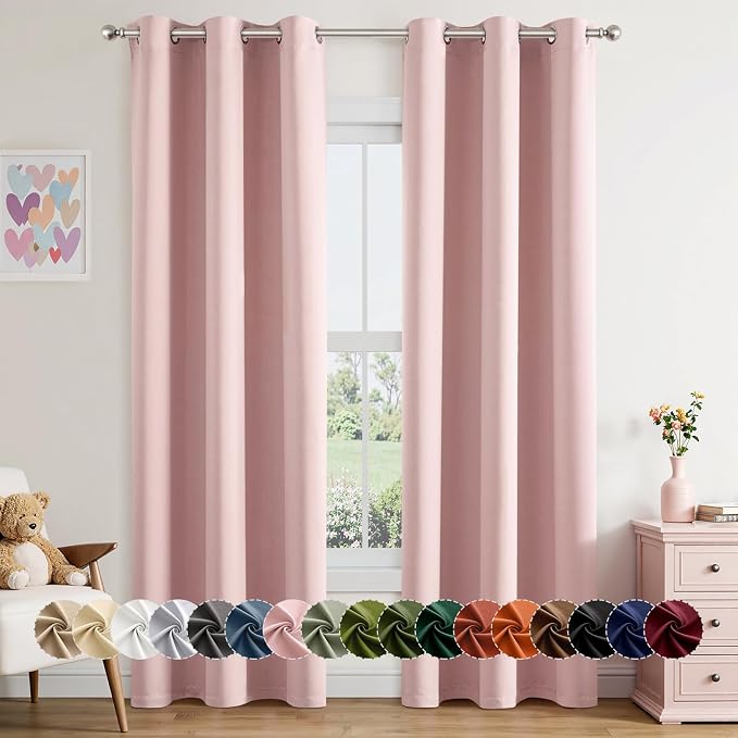 MIULEE Blackout Curtains for Bedroom Living Room 2 Panels, Thermal Insulated by MIULEE